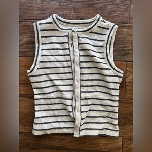 Madewell Striped Button Down Shirt
